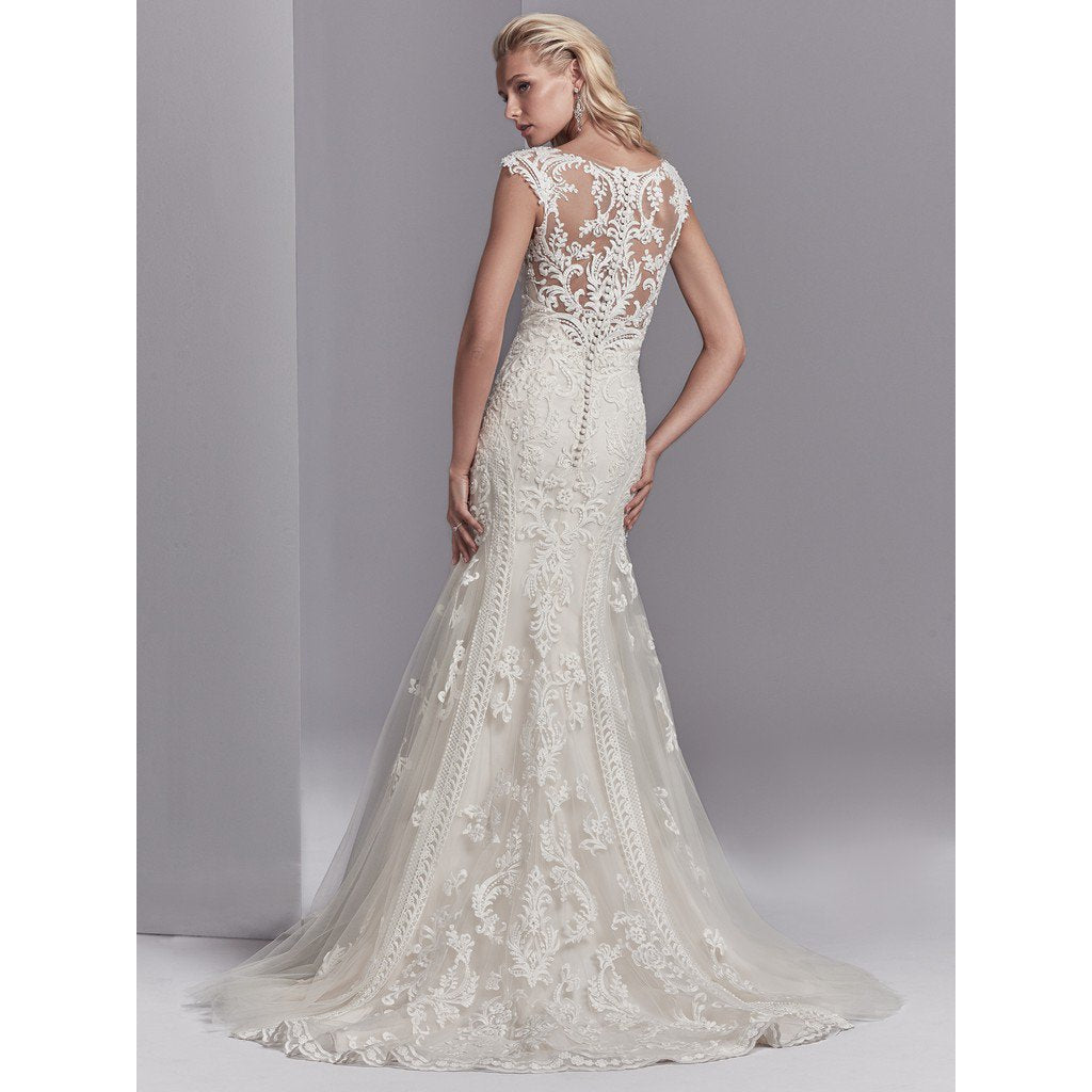 Channing Rose Lace Bridal Gown